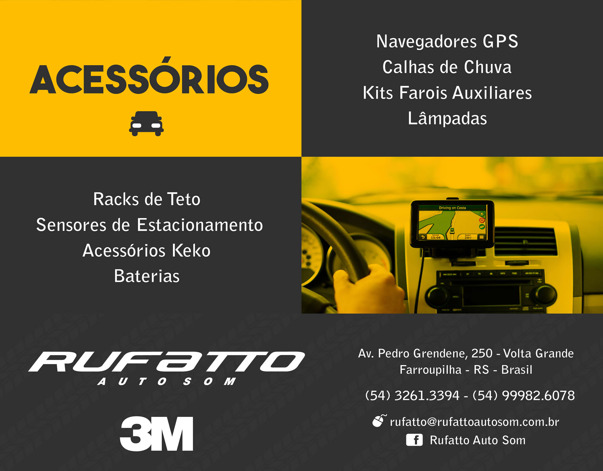 Rufatto Autosom - Acessrios Automotivos